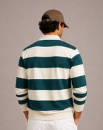 Polo Rugby Vintage a Rayas