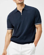 Polo Signature con Ribete de Contraste