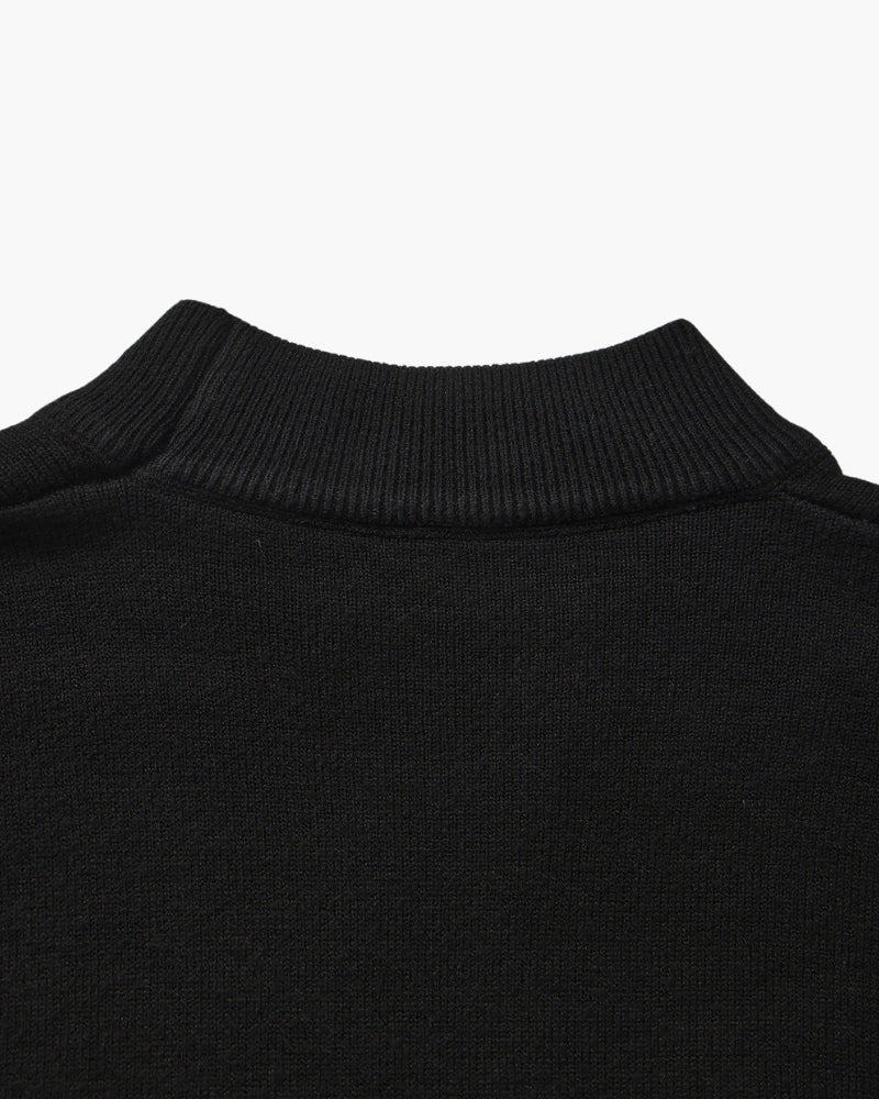 Jersey Esencial de Cuello Semialto Acanalado