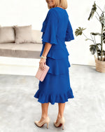 Patricia | Vestido de Volantes Elegante y Cómodo