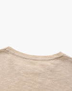 Jersey Cuello Redondo Esencial de Lino y Algodón