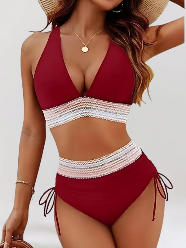 Vitória – Conjunto de Bikini de Talle Alto Reductor