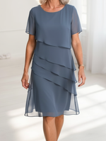Linda | Vestido de Volantes Elegante y Cómodo