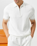 Polo Signature con Ribete de Contraste