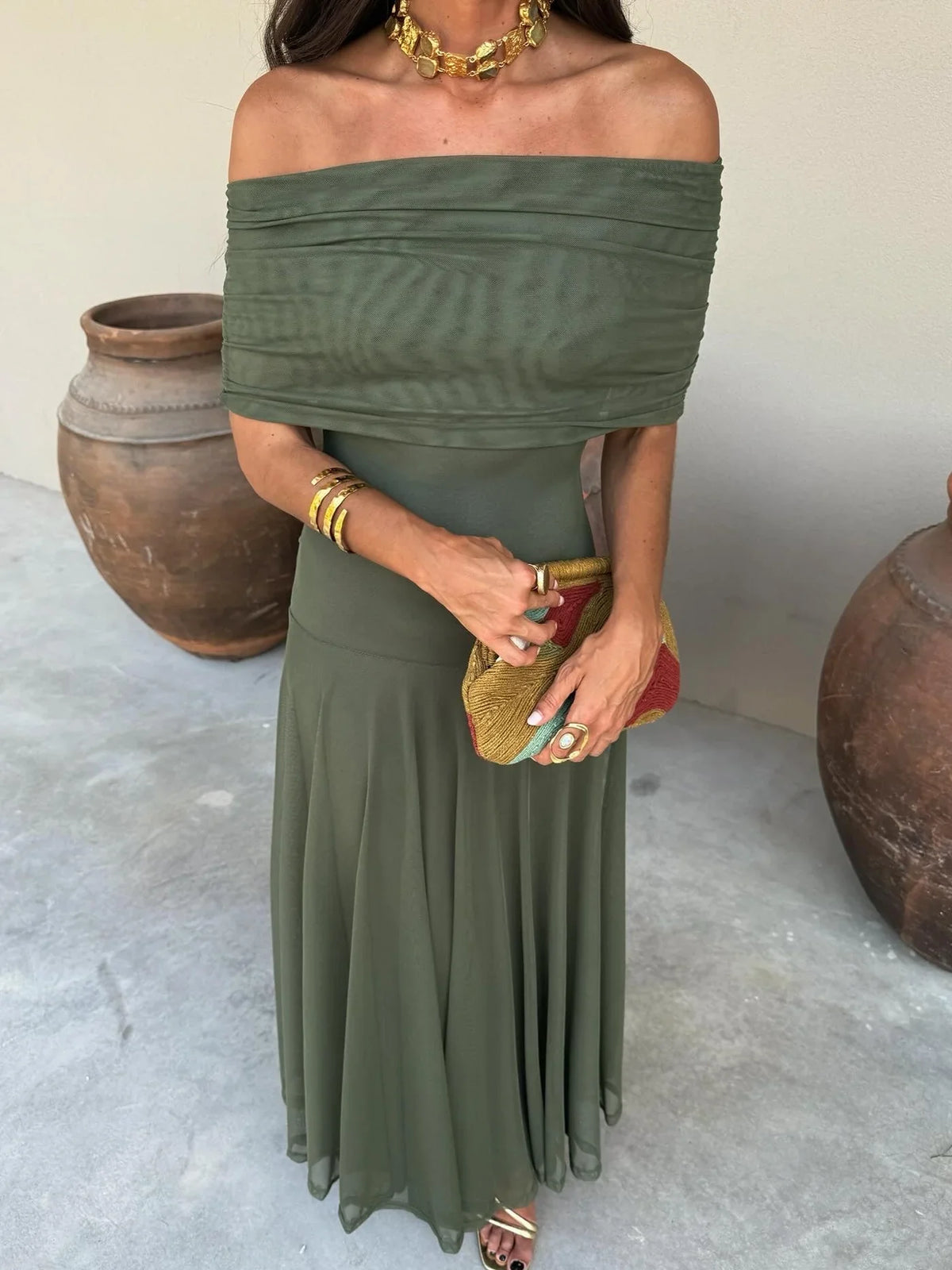 Rebeca | Vestido Midi de Primavera