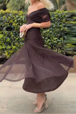 Laura — Vestido Maxi Fluido Elegante