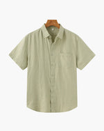 Cape Town - Camisa de Lino (Manga Corta)