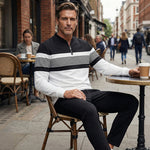 Lucas - Conjunto Casual de Jersey Estampado y Pantalón para Hombre de Valerina Milano