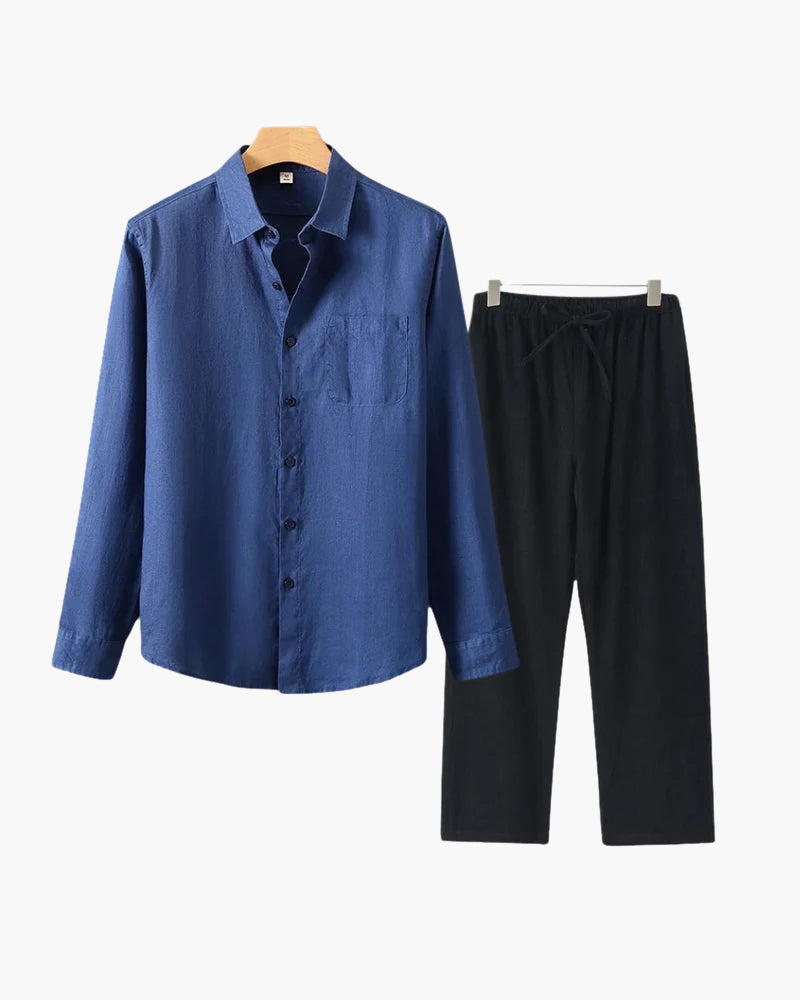 Combo de Lino Old Money (Manga Larga)