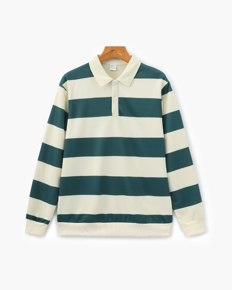 Polo Rugby Vintage a Rayas