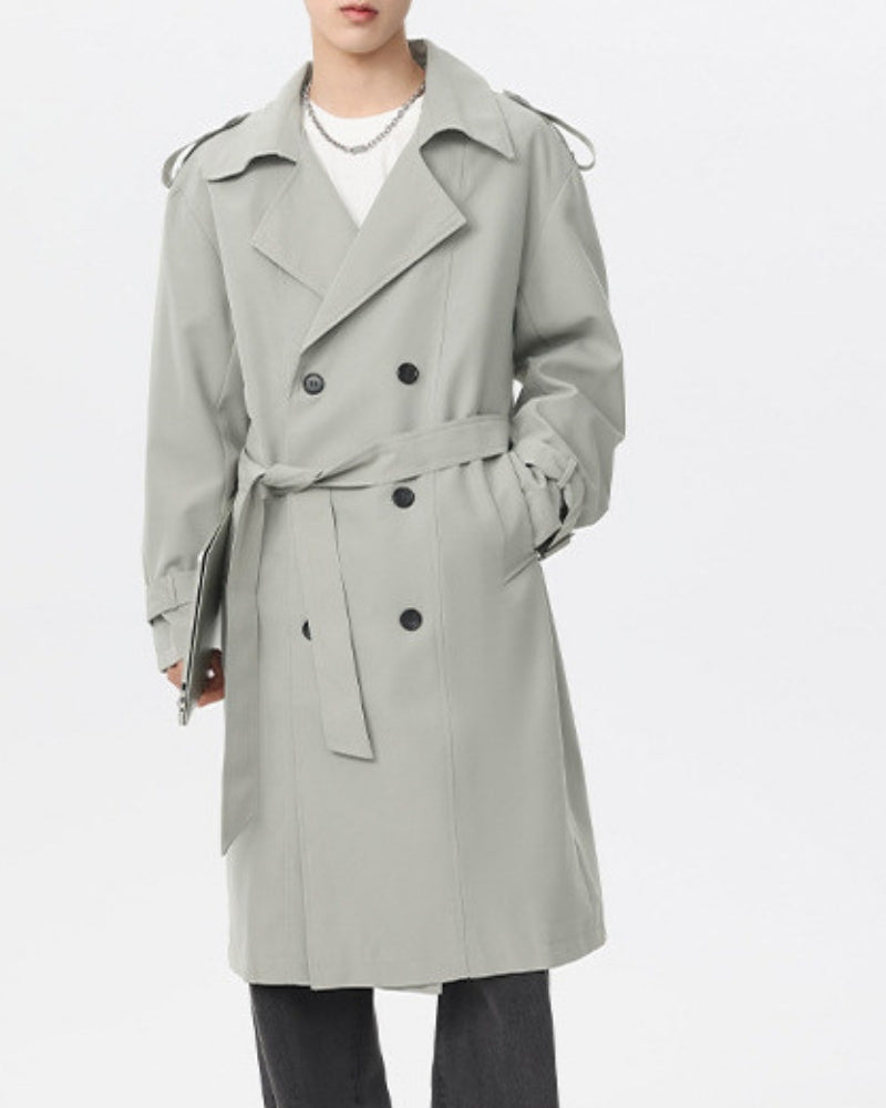 Gabardina Cruzada Clásica