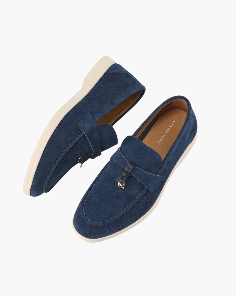 Mocasines de Ante para Mujer Old Money