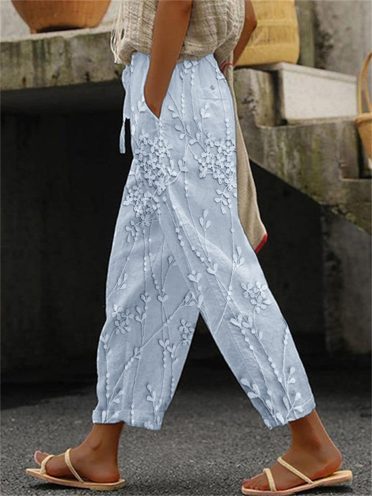 Lía™ Pantalones Estampados con Vides