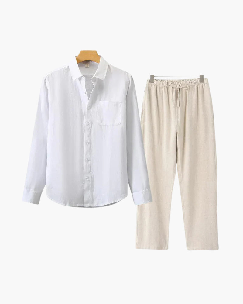 Combo de Lino Old Money (Manga Larga)