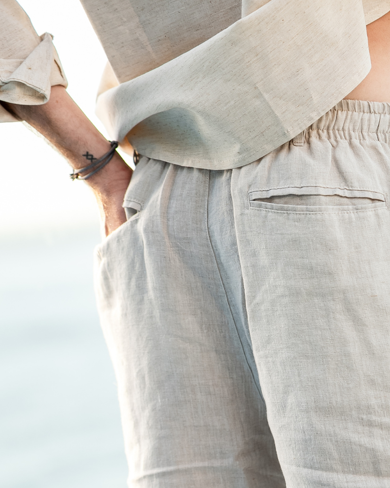 Casablanca - Shorts Premium de Lino