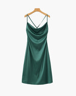 Vestido Slip de Seda Old Money