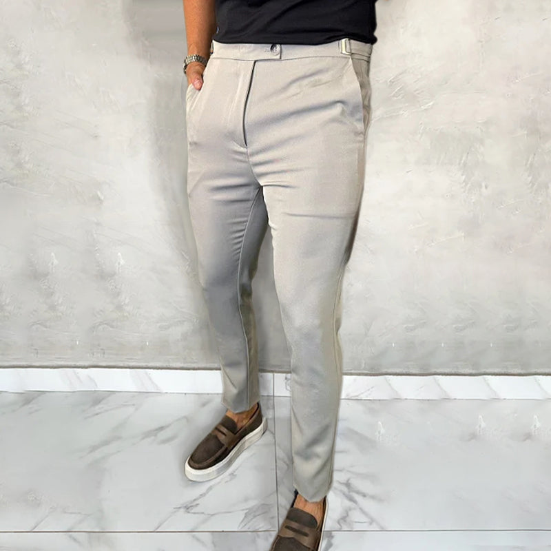 Álvaro - Pantalones de Corte Slim para Hombre de Valerina Milano