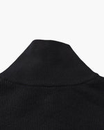 Jersey de Punto con Media Cremallera Refinado