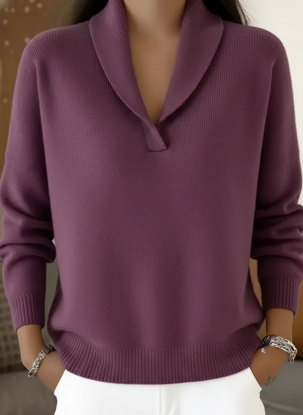 Antonine™ | Pull à col V