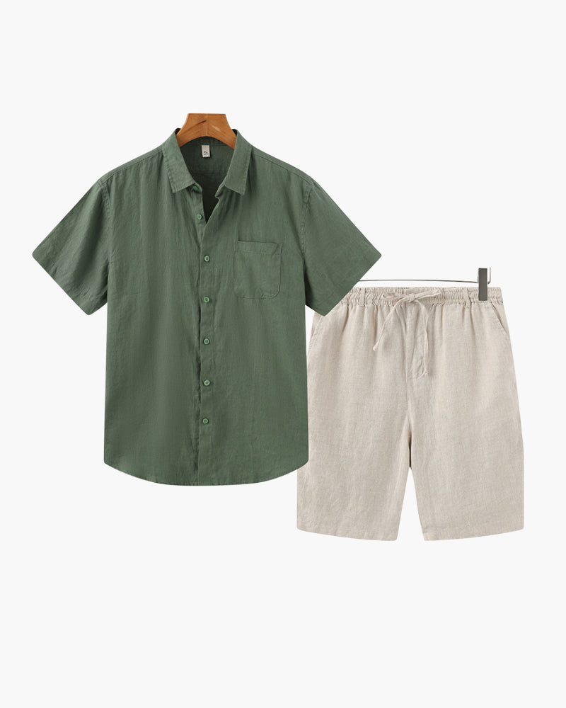 Combo de Lino Old Money (Shorts)