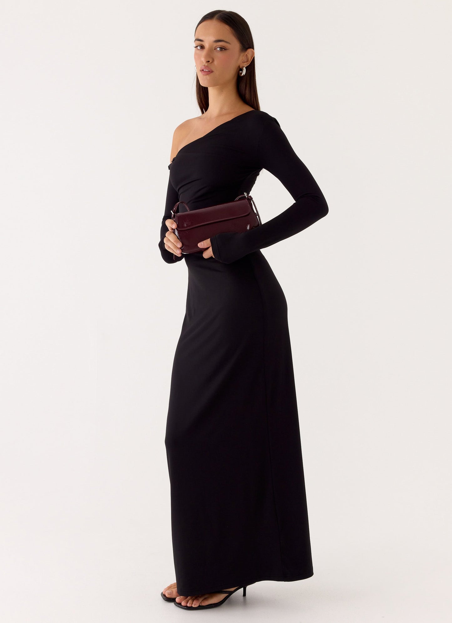 Amoretta Heart Bag - Maroon