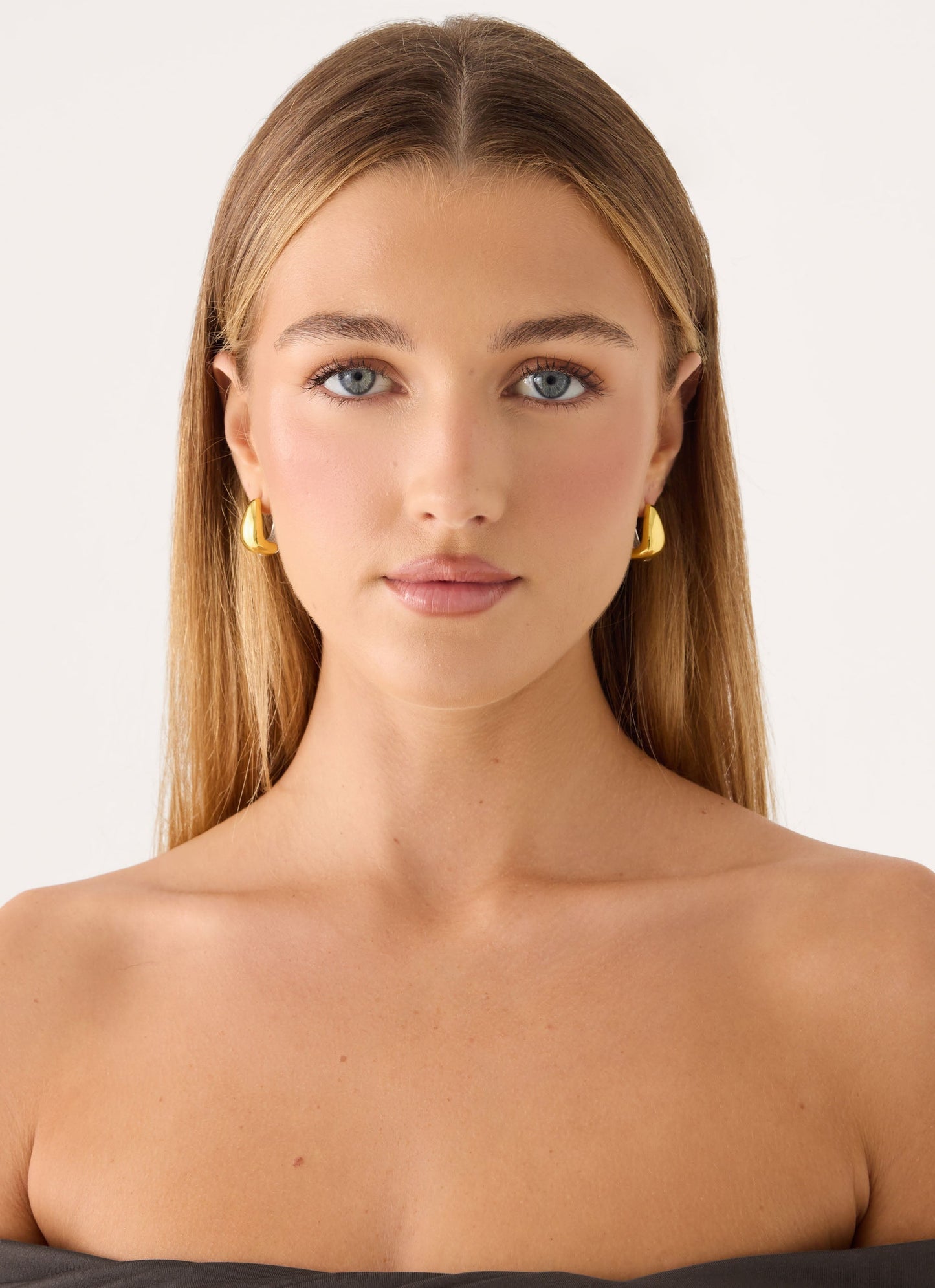 Bella Earrings - Gold/Silver Metal