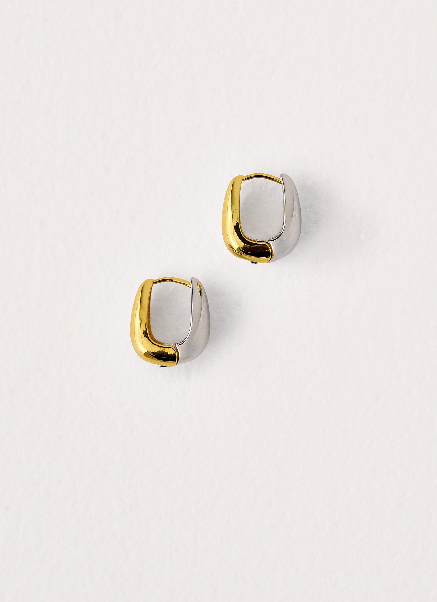 Bella Earrings - Gold/Silver Metal