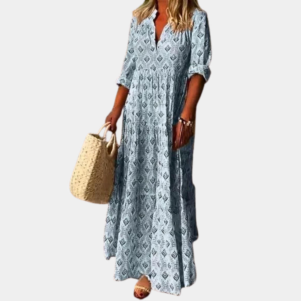 Berta - Vestido Largo de Primavera
