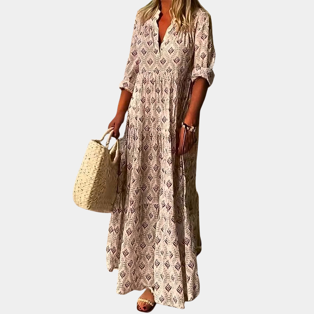 Berta - Vestido Largo de Primavera