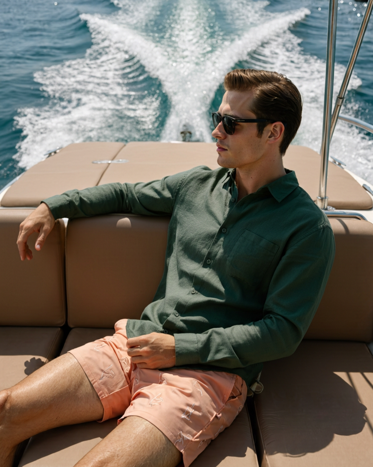 Cape Town - Camisa 100% Lino
