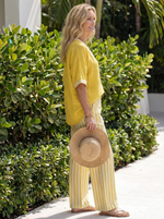 Amélia | Conjunto de Verano de Corte Holgado con Pantalón Fluido