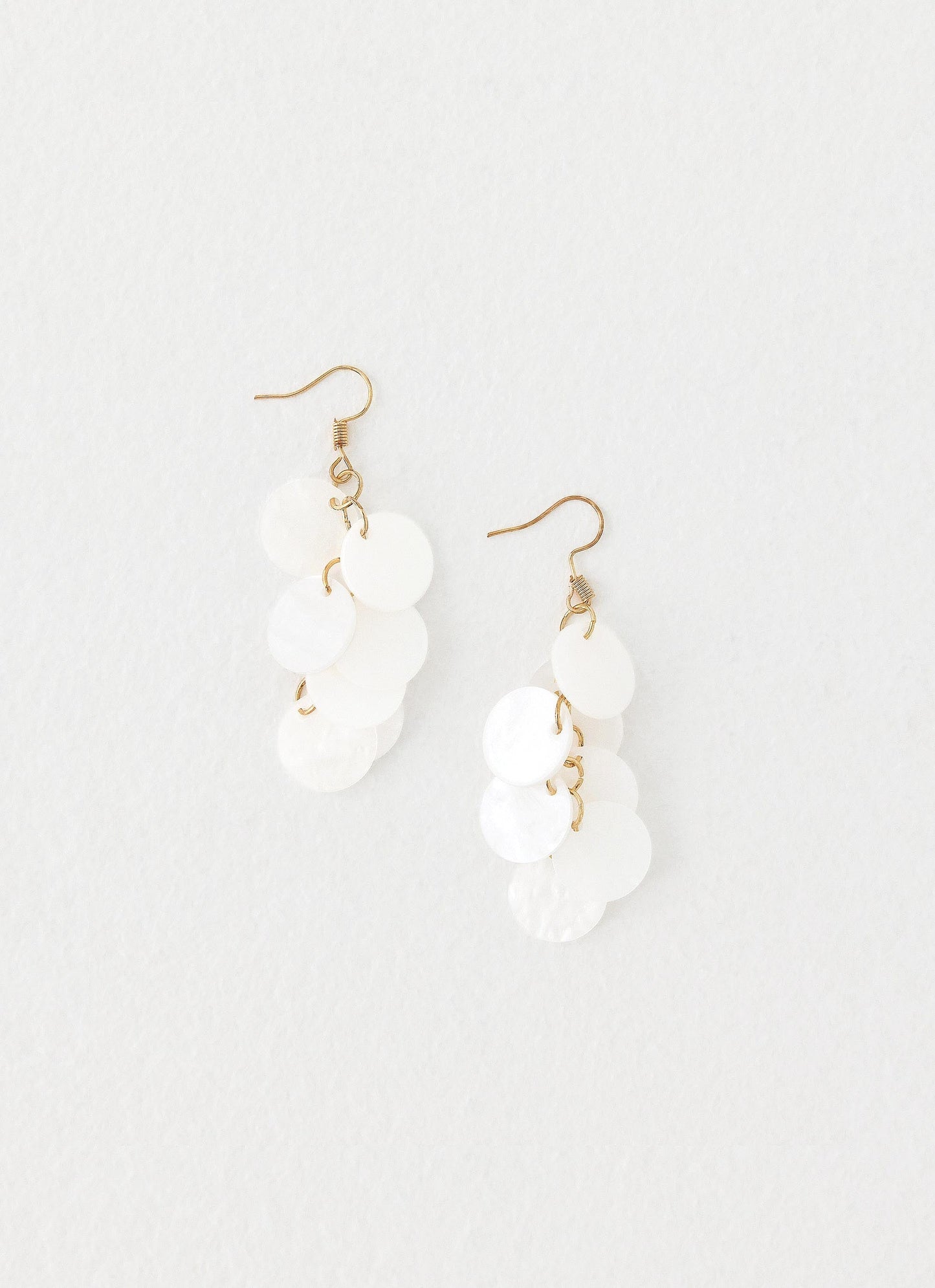Cascade Earrings - Ivory
