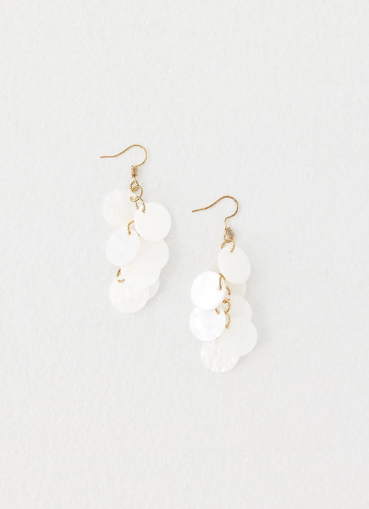 Cascade Earrings - Ivory
