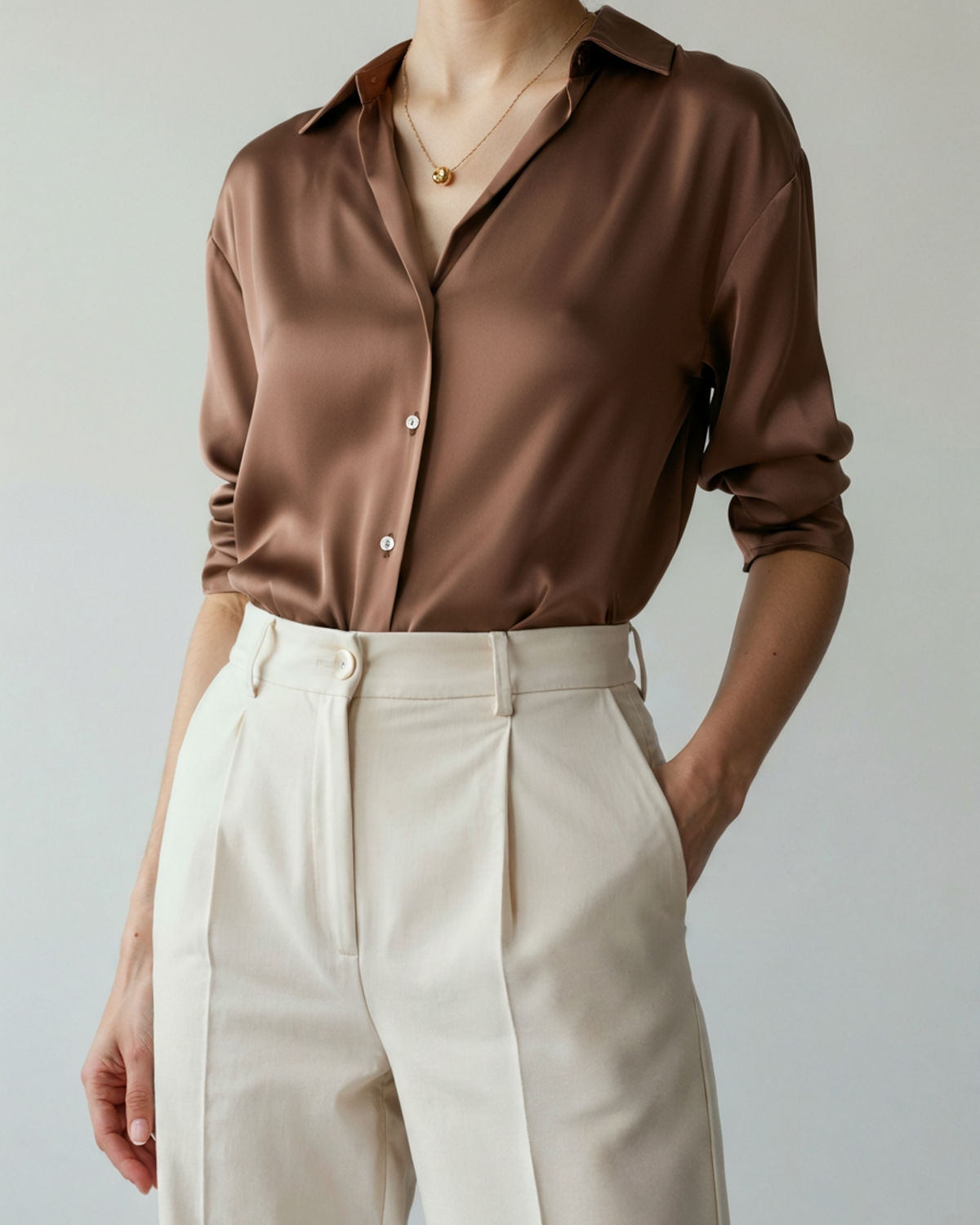 Camisa Clásica Chic