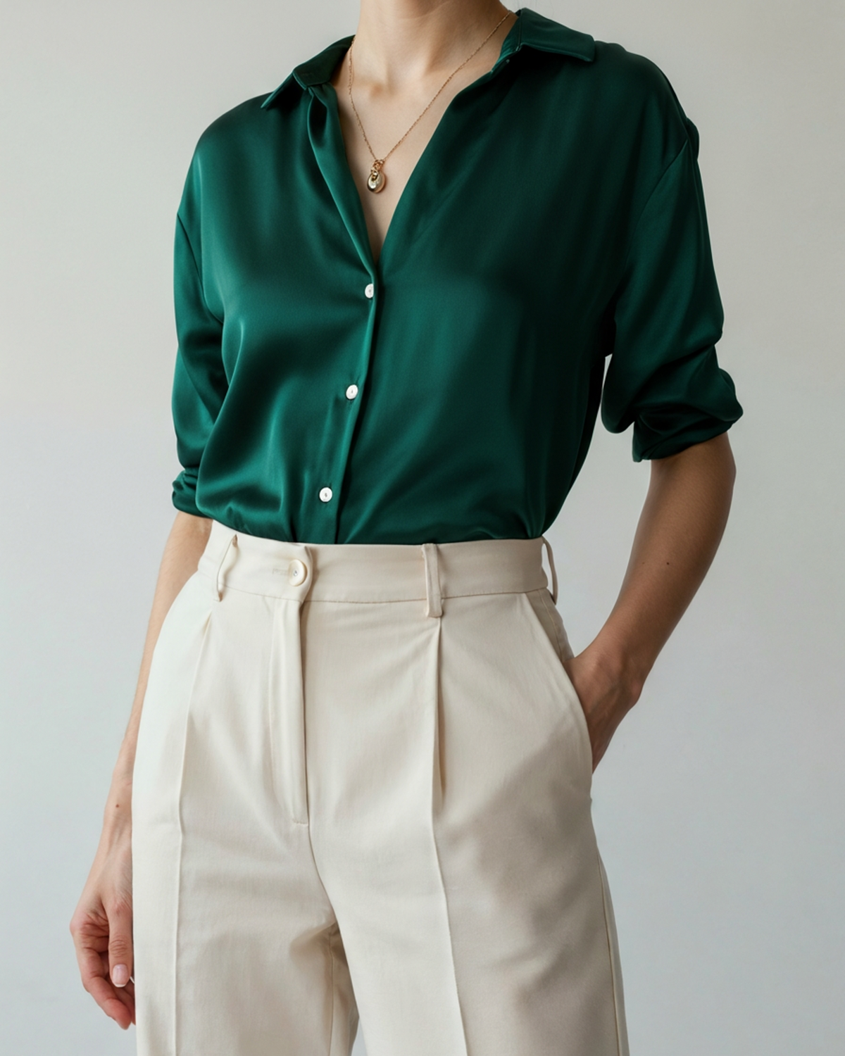 Camisa Clásica Chic