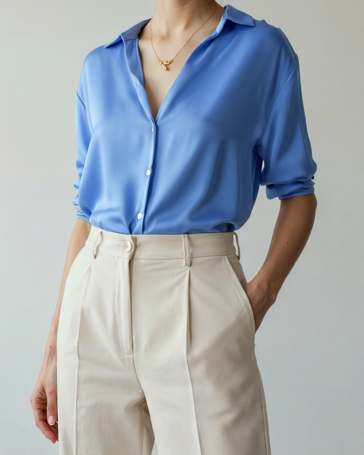 Camisa Clásica Chic
