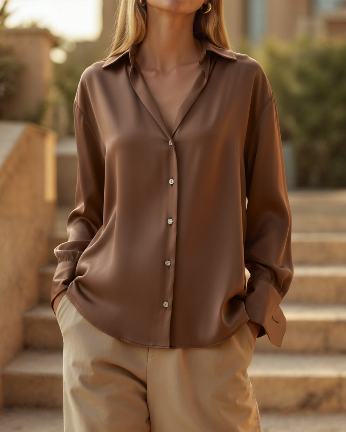 Camisa Clásica Chic