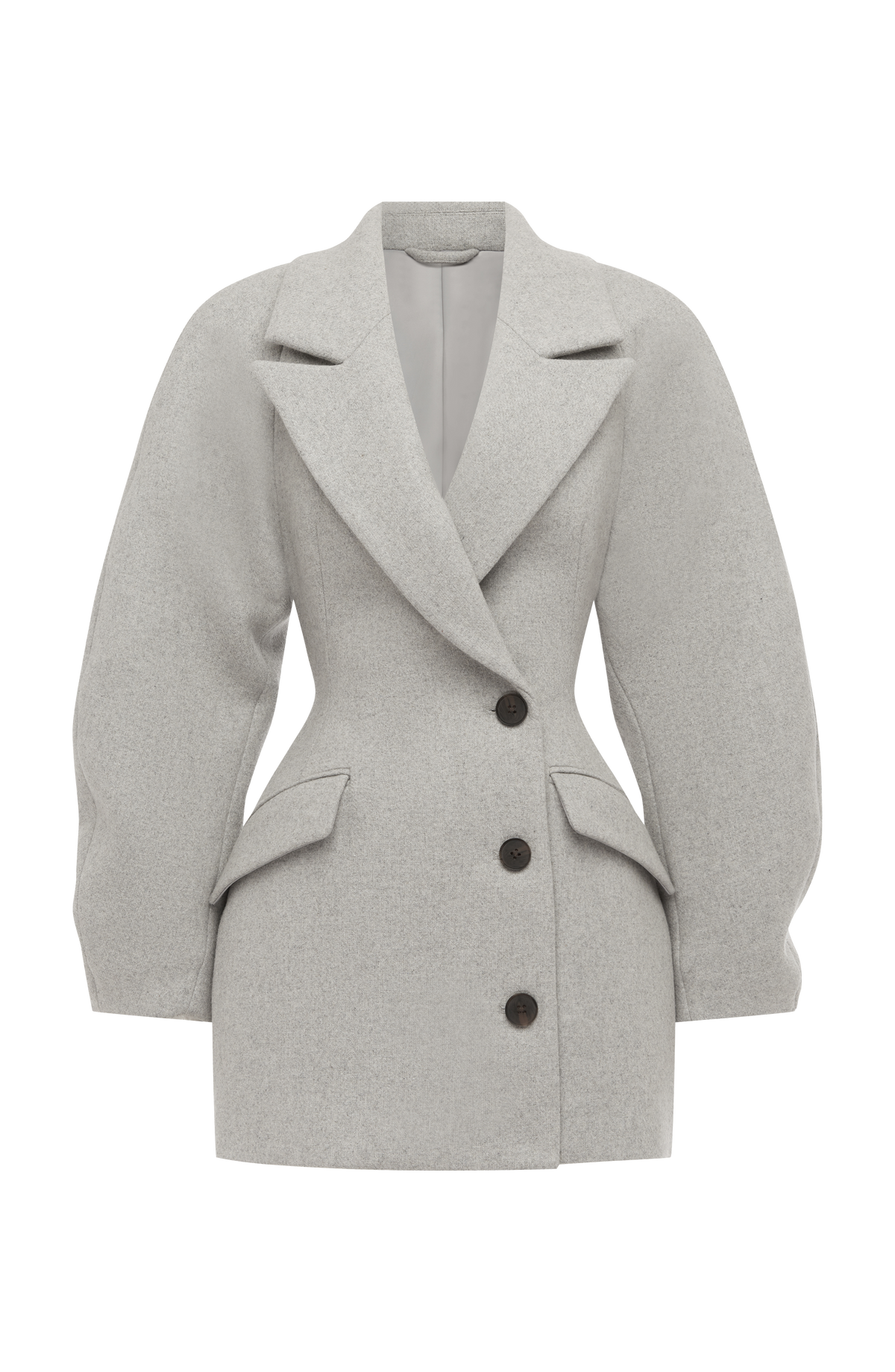 Vestido blazer Dylan - gris claro