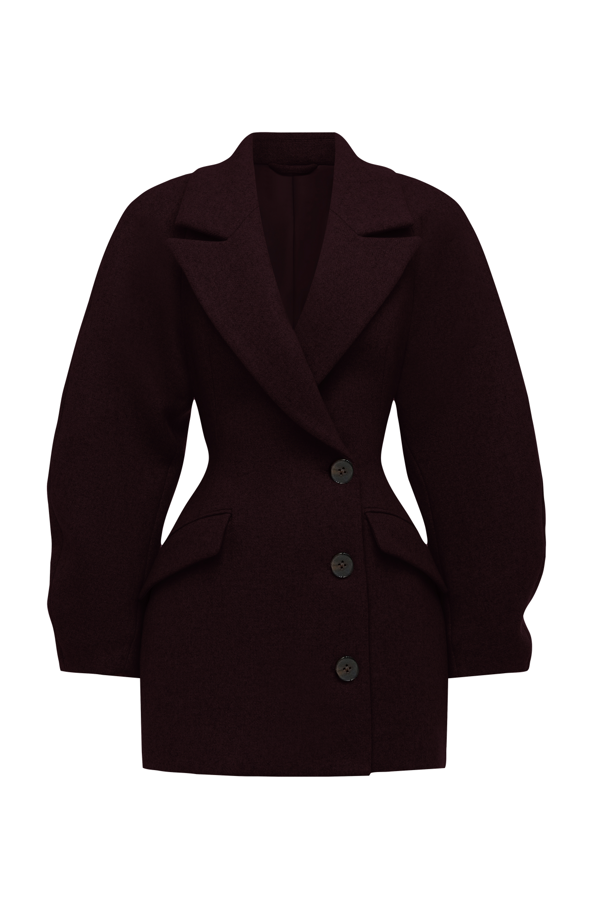 Vestido blazer Dylan - ciruela