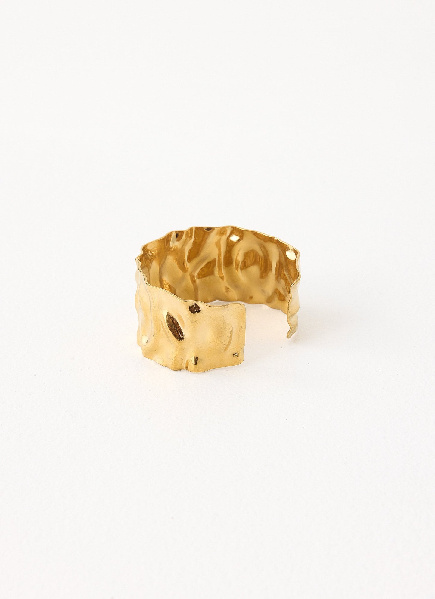 Daisy Drift Bangle - Gold