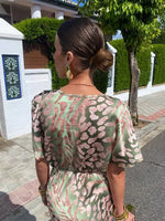 Clara — Vestido Midi Estampado Elegante