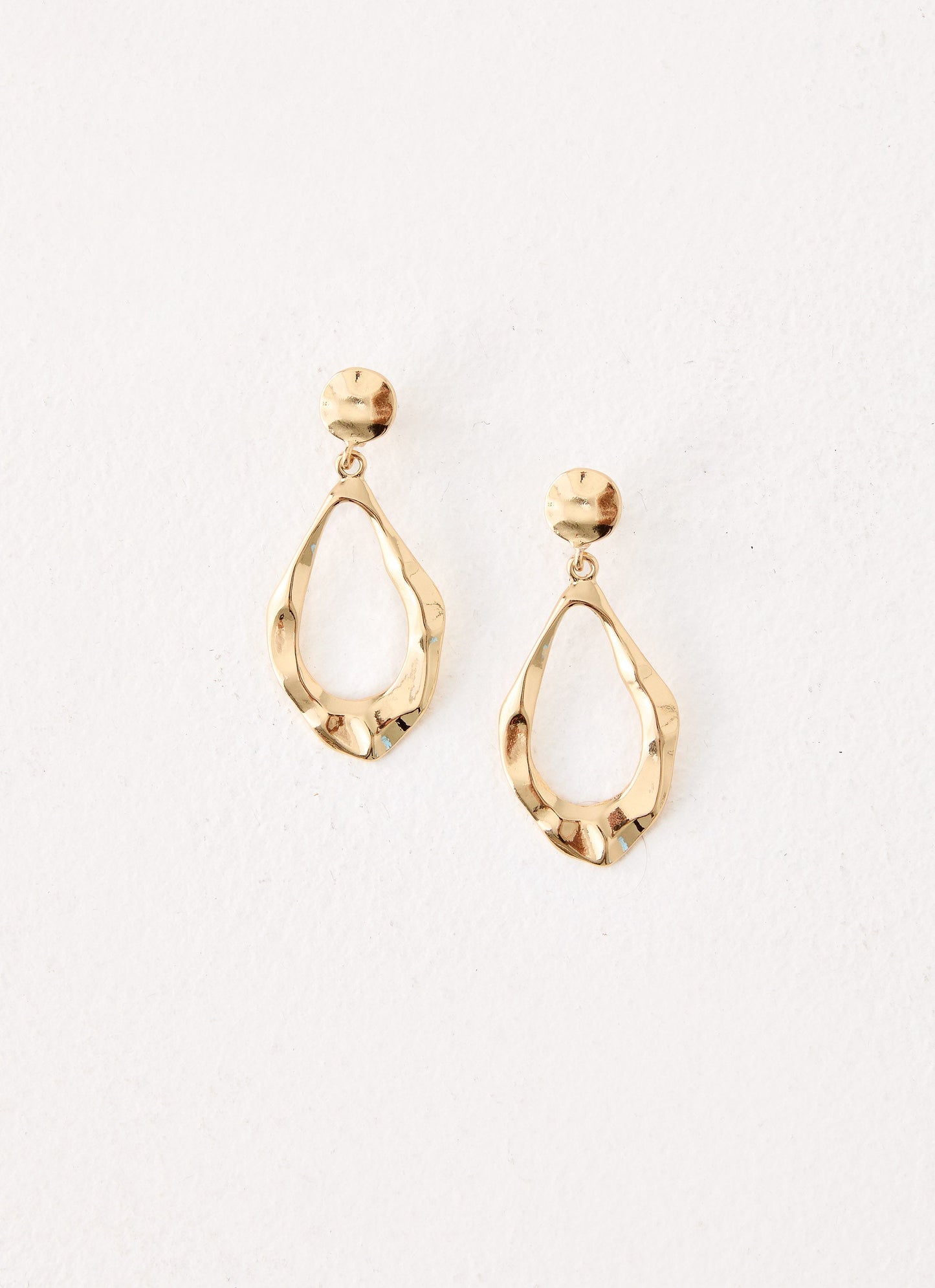 Ember Glow Earrings - Gold