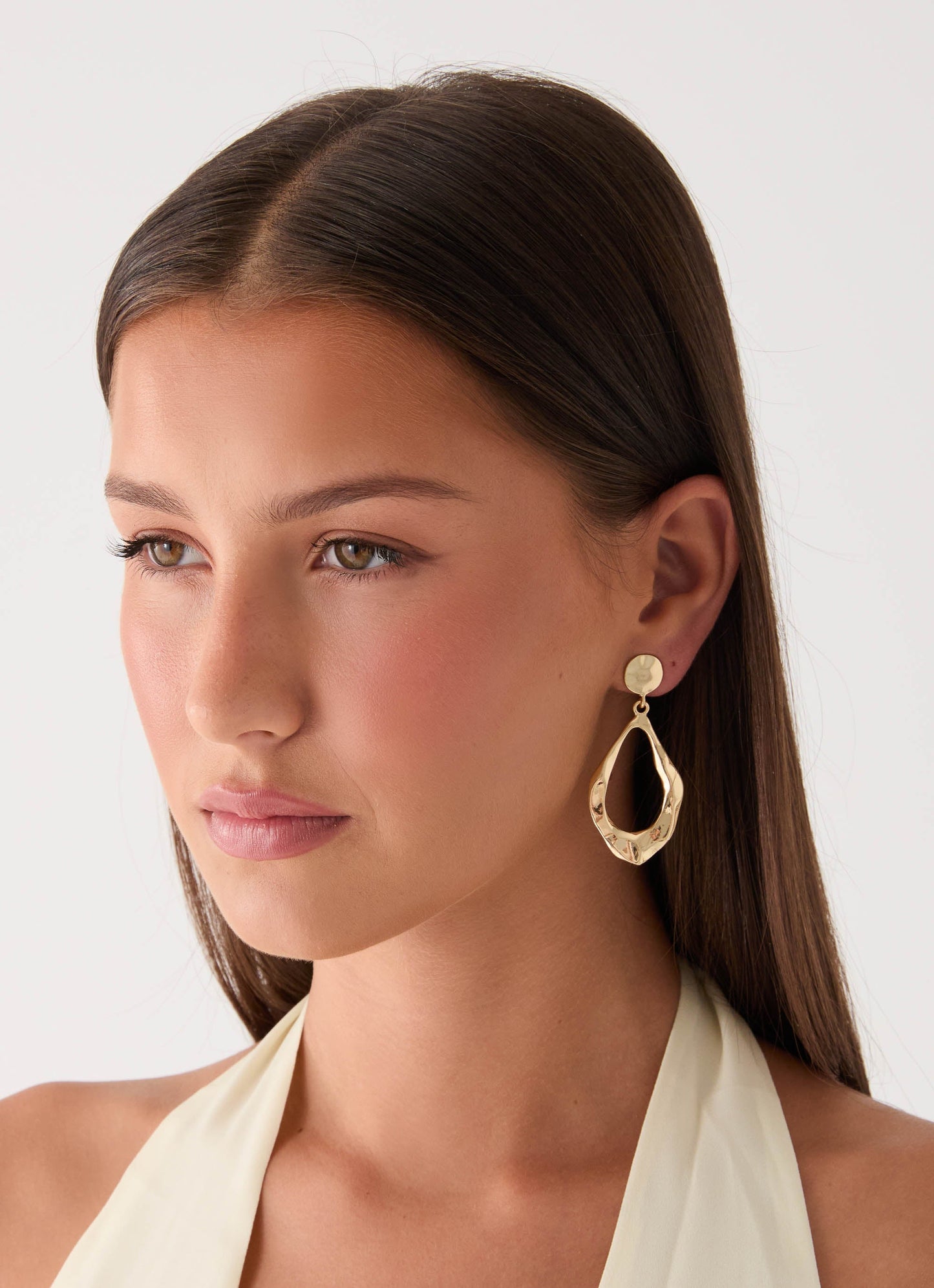 Ember Glow Earrings - Gold