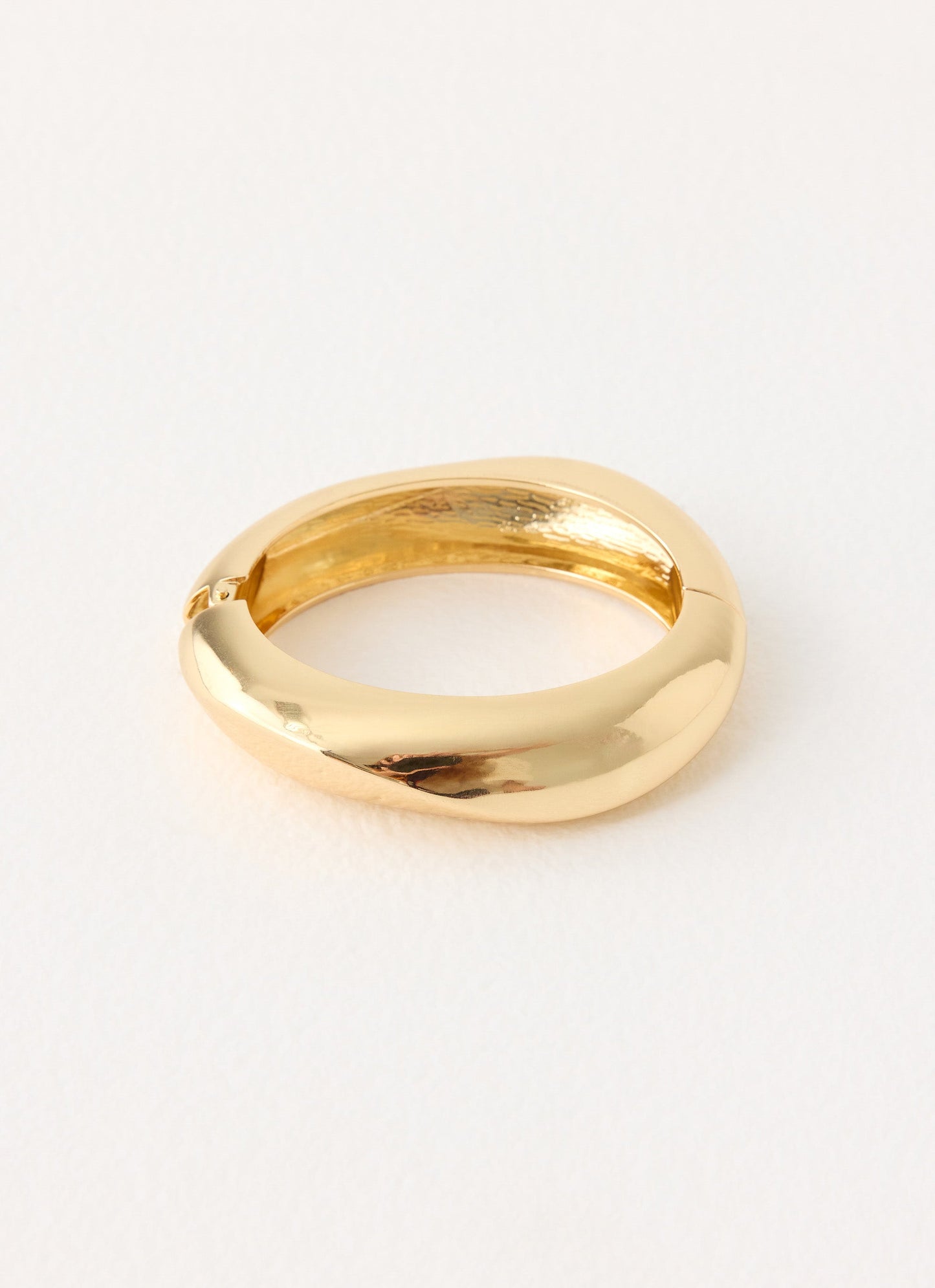 Faded Bloom Bangle - Gold
