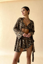 Conjunto de pijama de 3 piezas Felina