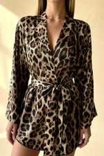 Conjunto de pijama de 3 piezas Felina