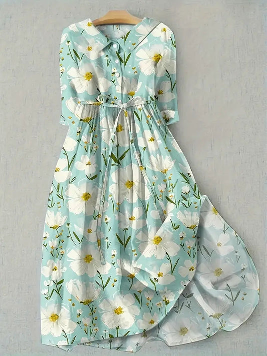 Lola | Robe d'Été à Fleurs Fraîches
