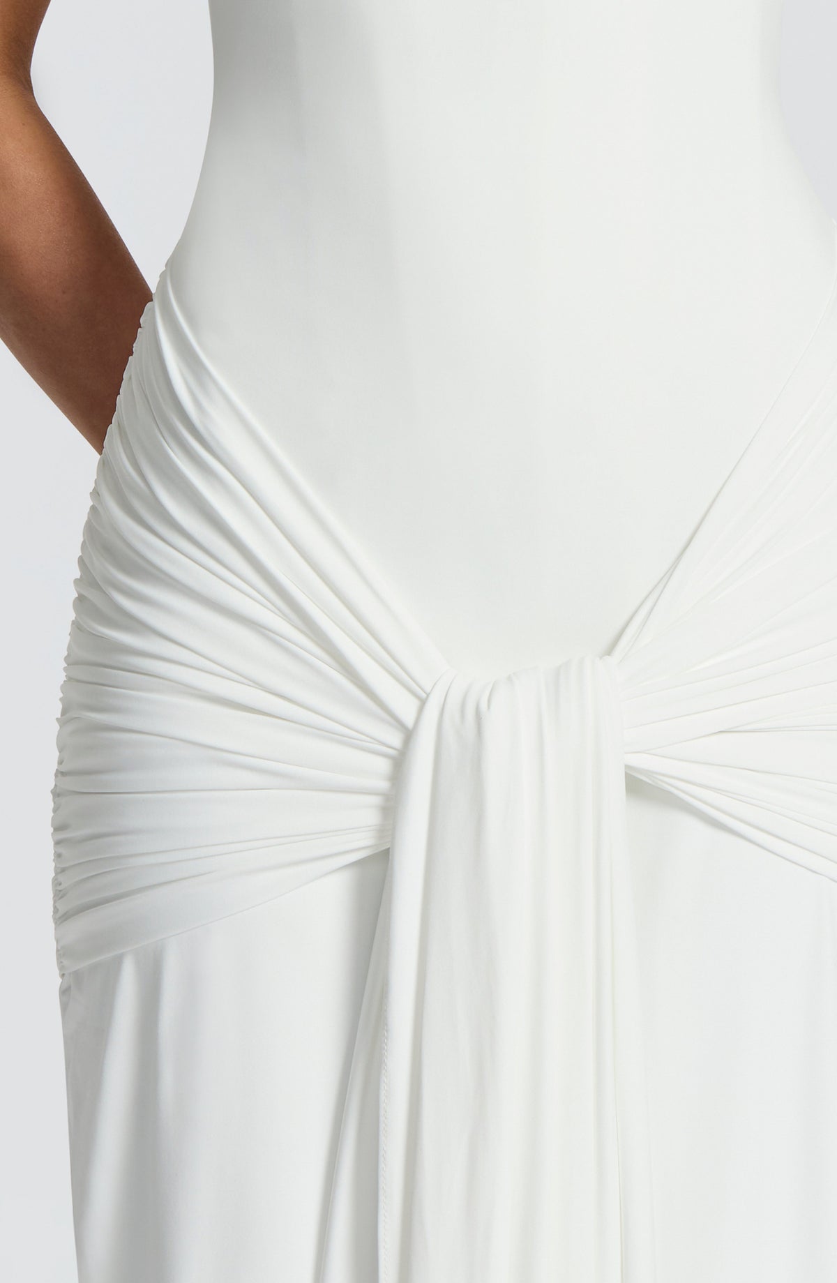 Vestido largo Gia - marfil