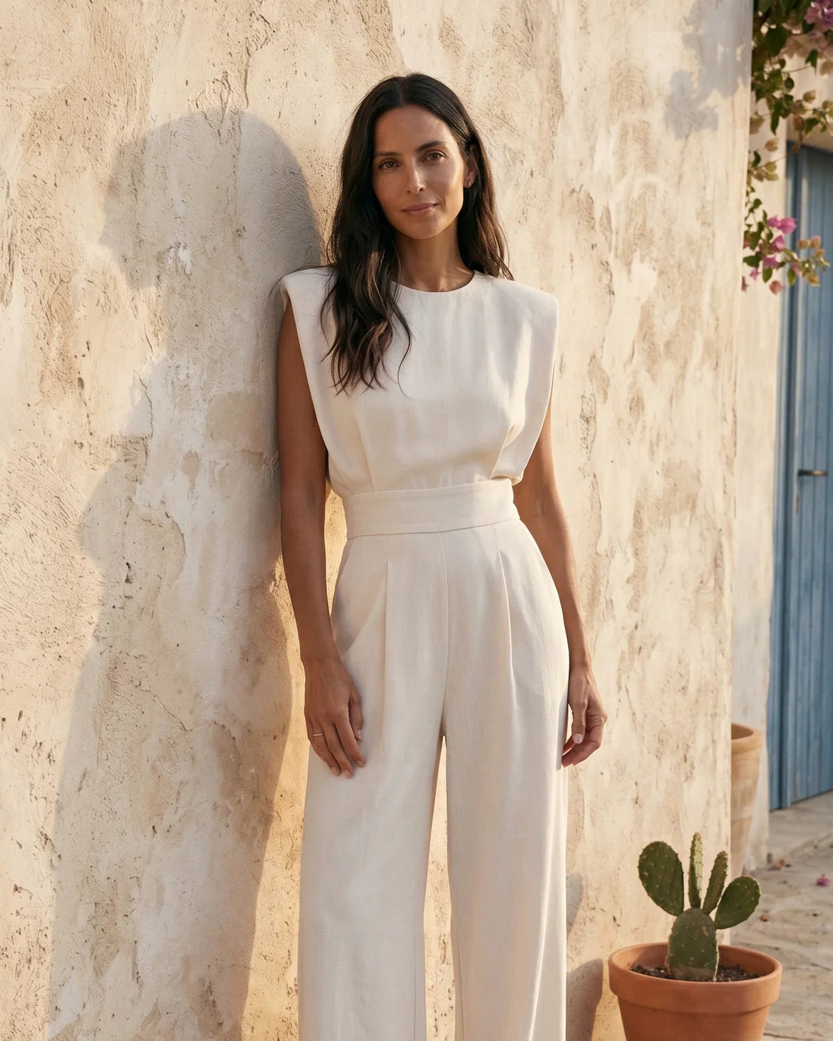 Ariia™ Mono con Cintura Marcada