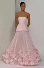 Vestido de gala Seraphina - rosa empolvado